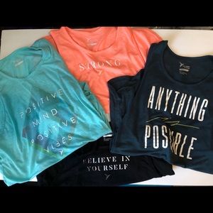 Set of 4 Old Navy Workout Tanks